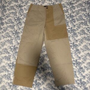 Banana Republic Women's Cargo Pants in Tan and Brown